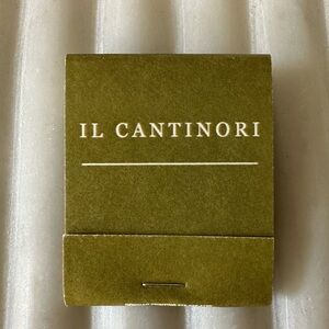 NYC Restaurant Matchbook - Il Cantinori